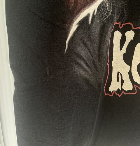 Vintage WCW Kevin Nash NWO Liquid Blue Tee XL WWF WWE - Picture 3 of 3