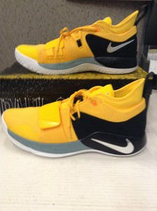 nike pg 13 mens yellow