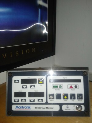 Montronix TS100 Tool Monitor Operator Interface Data Control Keypad FastShipping