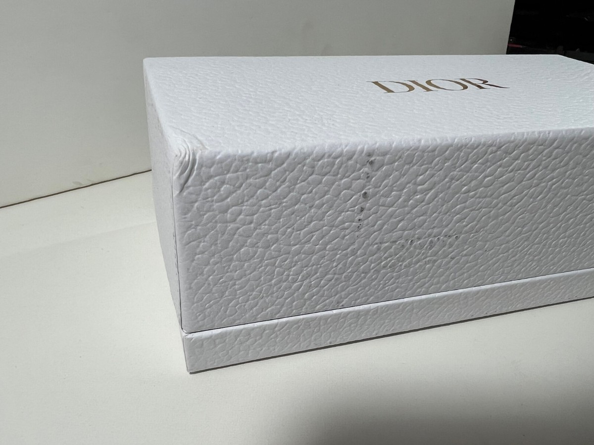 ☆Christian Dior☆ サングラス ブラウン べっ甲 ロゴ 収納ケース DIOR BOX AND SUNGLASSES EYEGLASSES Case Box Black Small Size
