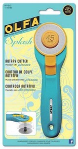 Olfa-Splash-Rotary-Cutter-45mm-NEW