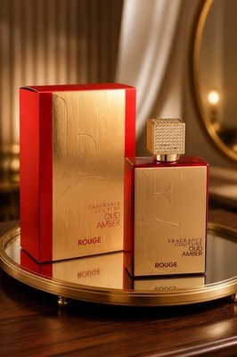 Fragrance Couture Oud Amber Rouge Eau de Parfum Spray Regular Size 3.4 fl oz