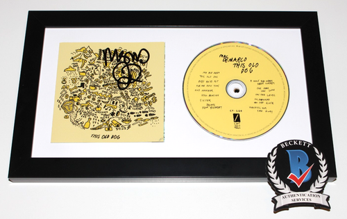 ALBUM COPERTINA CD MAC DEMARCO FIRMATO INCORNICIATO 'THIS OLD DOG' BECKETT COA UN ALTRO