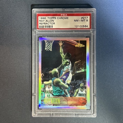 Ray Allen [Refractor] #217 1996 Topps Chrome card