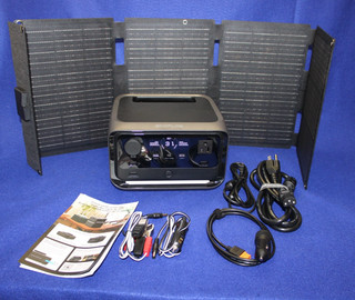 EcoFlow 286Wh River 3 Plus Portable Power Station with 45 w Solar Panel