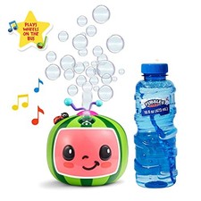 COCOMELON NO SPILL MUSICAL BUBBLE MACHINE BUBBLE SOLUTION - Scratch  Dent