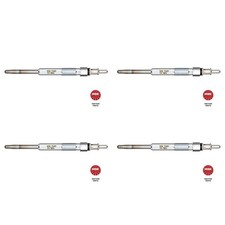 4x NGK D-POWER GLÜHKERZEN 5618 passend für 4-ZYLINDER SMART CABRIO CITY-COUPE