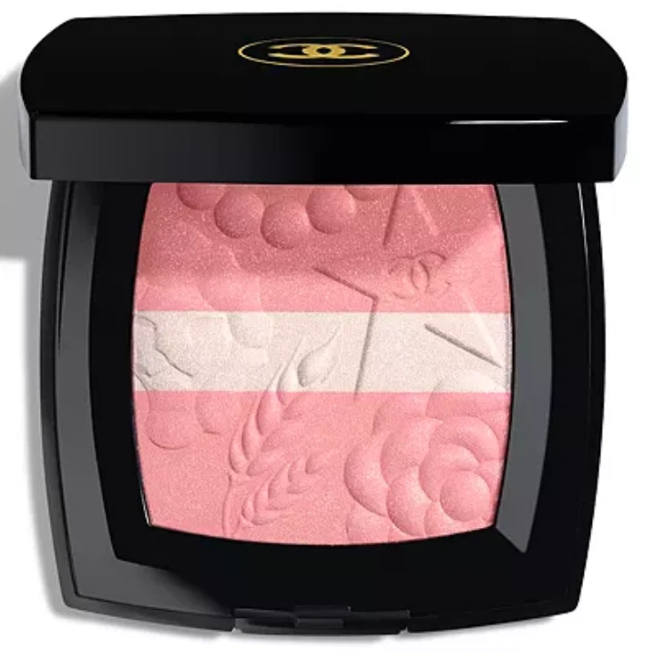 Rubor en polvo iluminador Chanel #997 ROSE LUMIERE vacaciones 2025 nuevo en caja limitado Foto 3 de 4