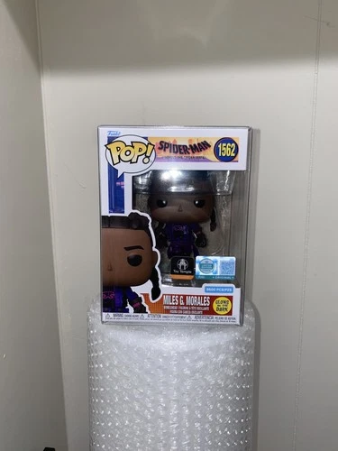 Funko Pop! Marvel Spider Man Miles G Morales #1562 Glow Funko SE 9500 Pcs W/PP