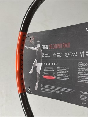 Wilson Burn 95 Countervail, NEW- original packaging (NOS) Tennis