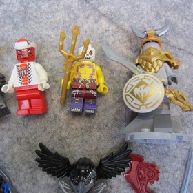 LEGO Chima Ninjago Figure Lot - Snakes 71765, Chima 70012 70654 9442 Incomplete