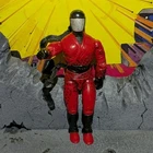 GI Joe Slice Ninja Force 1991 Action Figure 3.75" Hasbro - action arm works