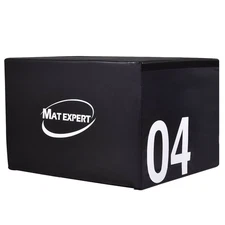 Goplus PVC Soft Foam Jumping Box Plyometric Exercise Fitness Safe 24"