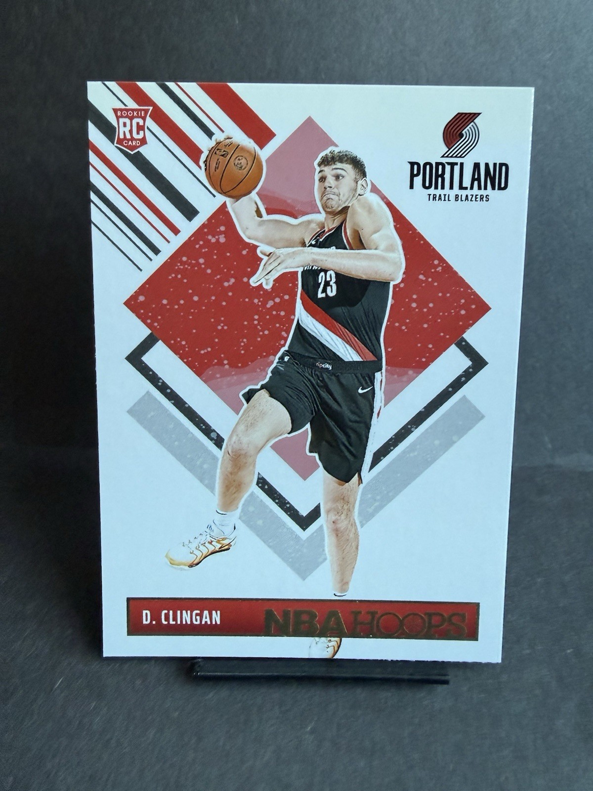 2024-25 Panini Nba Hoops - Hoops Tribute Donovan Clingan #293 Purple Winter (RC)