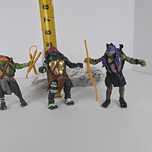 4 2014 Playmates TMNT Movie Action Figures TMNT Ninja Turtles New Sealed In Bag - Bild 3 von 8