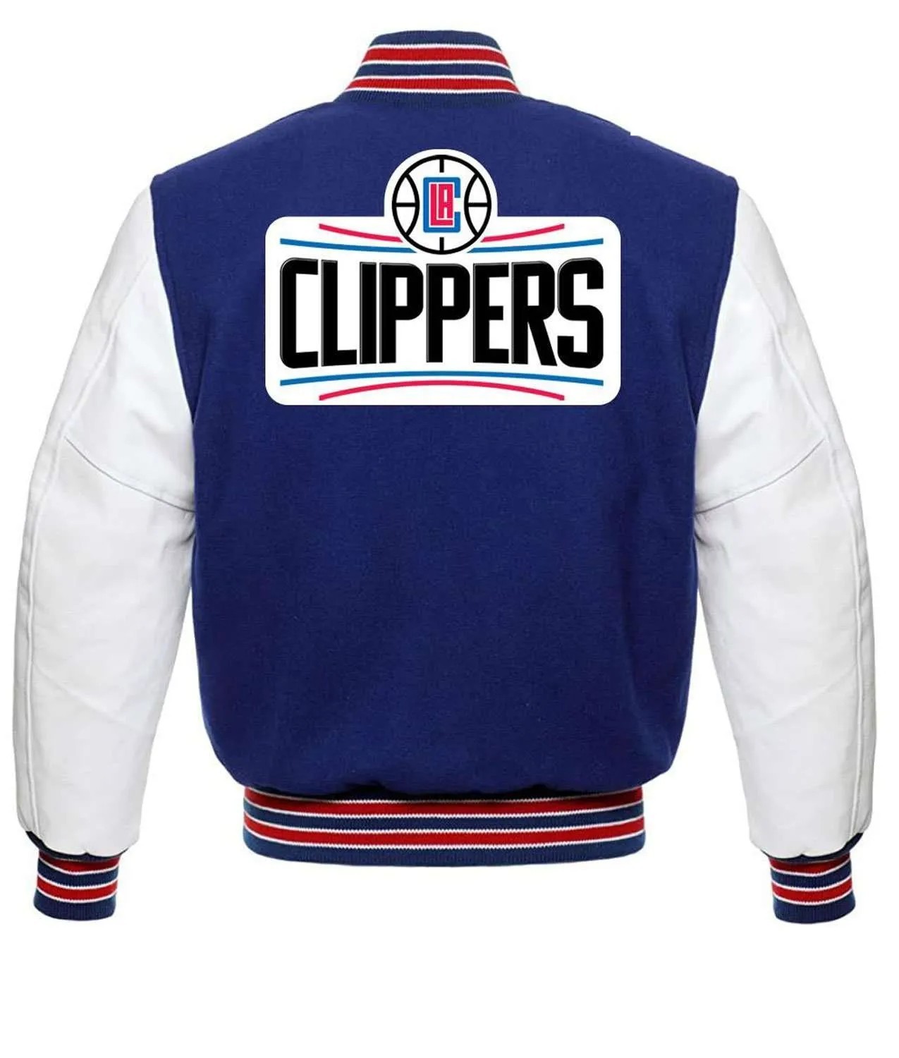 Letterman LA Clippers Wool Body & Leather Sleeves Varsity Jacket Vintage...