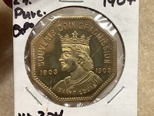 1904 LOUISIANA PURCHASE ADMISSION So-Called Dollar Proof-Like, Scratch Ugh!