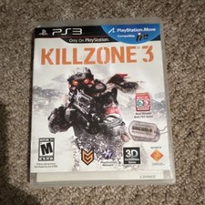 Killzone 3 PS3 Game Manual Multiplayer Online Move 3D Shooter NTSC 2011