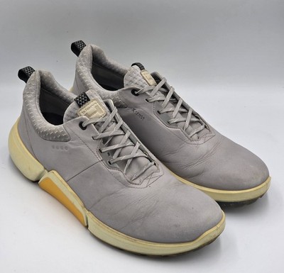 ECCO BIOM H4 Gore Tex GTX Waterproof Golf Shoes Men's Spikeless Gray 12-12.5 46