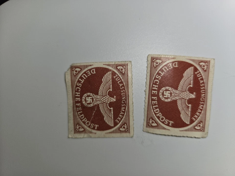 GERMAN THIRD REICH INSELPOST FELDPOST ZAGREB MI.10B SPLIT OVERPRINT MNH PG33 - Image 2 of 4