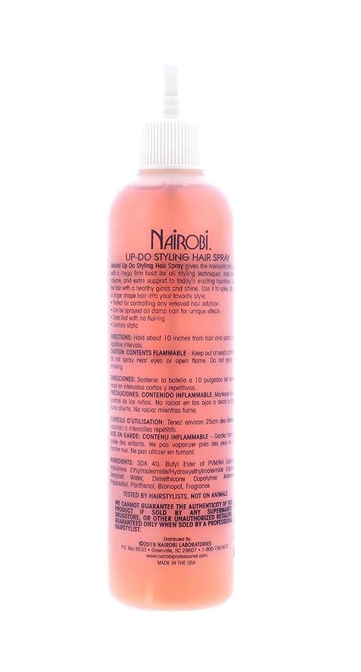 Nairobi Up-Do Styling Hair Spray, 8 fl oz - Image 2 of 2
