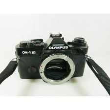Used Olympus OLYMPUS Film Camera OM 4 Ti Black 30 Day  Model High Quality Best
