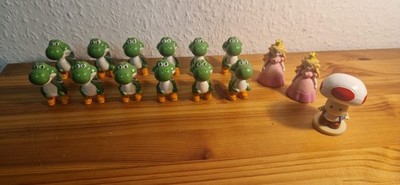 Super Mario Figuren Set - Yoshi, Luigi, Pech Usw.
