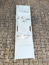 Klappbares NATO Feldbett / Camp-Bed Liege, faltbar, grau, mit Gurten