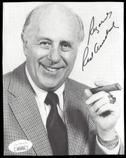Red Auerbach Signed Photo -Rare Autograph w JSA Cert