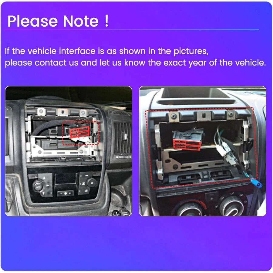 13.1" Carplay Für Fiat Ducato 2006-2024 Android 14 Autoradio GPS Navi DAB DSP - Bild 2 von 4