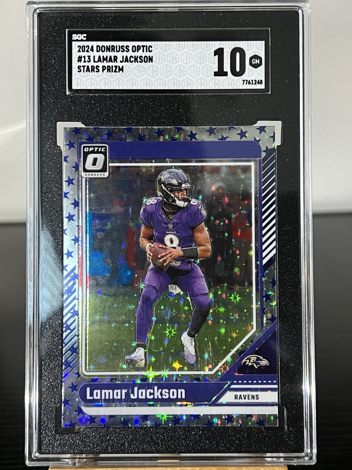 2024 Panini Donruss Optic - Lamar Jackson #13 Stars Prizm