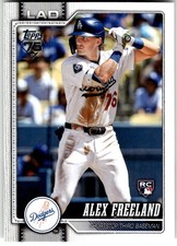 2026 Topps #74 Alex Freeland Los Angeles Dodgers Rookie MLB Baseball