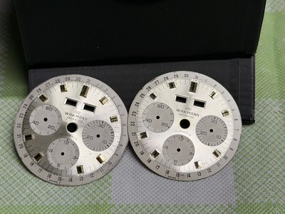 Wakmann Valjoux 72c/723 chronograph dial in beautiful condition.