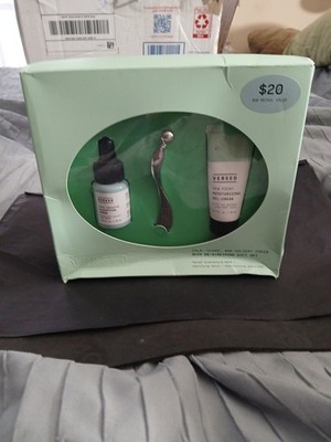 VERSED Skin De-Stressing Gift Set - Clarifying Serum + Moisturizing Gel Cream 
