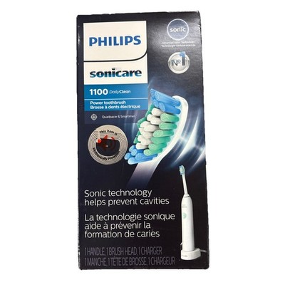 NIB Philips Sonicare 1100 Daily Clean Electric Toothbrush, White