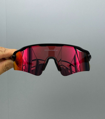 Oakley Radar EV Path OO9208 Lightweight Sunglasses Matte Black Frame Prizm Red L