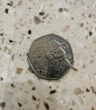 2019 Paddington Bear 50p Fifty Pence Coin St. Paul