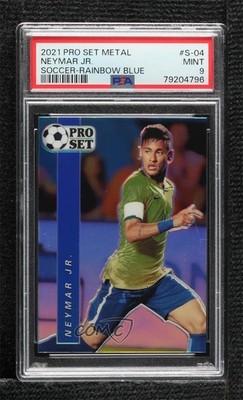2021 Leaf Pro Set Sports Online Exclusive Soccer Blue 13/75 Neymar Jr #S-04 09gn