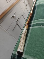 Antler handle walking / hiking stick 130cm long