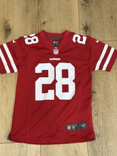 Nike On-Field San Francisco 49ers Hyde 28 NFL Football Jersey Youth S Small