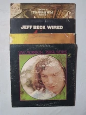 Vinyl Record Lot Van Morrison, Zztop, Jeff Beck, The Guess Who 