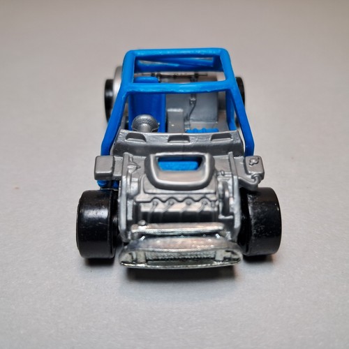 Vintage 2000 Hot Wheels Mini Cooper Dune Buggy Blue & Gray - Picture 2 of 6
