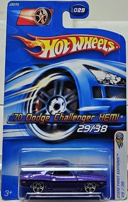 Hot Wheels 2006/029 - First Editions 29/38 - '70 Dodge Challenger Hemi /K16