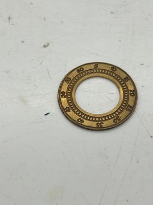 Antike Uhr Kapitelring Sekunden Zifferblatt - 38mm - Uhrmacher Ersatzteile