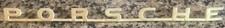 Vintage Original Porsche 356 Rear Emblem Badge - Gold