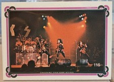   KISS Series 2 Ace Frehley/Gene/Paul/Peter 115 NM/MT 1978 Donruss Vintage    