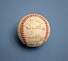1993 Toronto Blue Jays team autographed baseball World Champions 17 sigs nr-mt