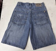 South Pole Baggy Denim Shorts Adult Size 32 Medium Wash Vintage Y2k Jorts