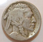 1927 S  Buffalo Nickel