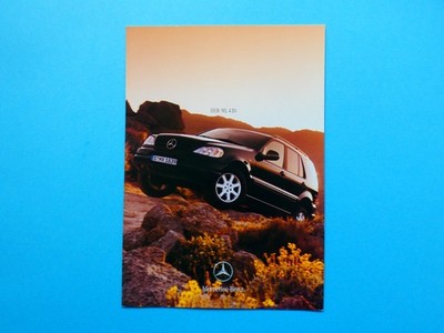 Brochure / Catalogue / Brochure - Mercedes W163 - M-Class - ML 430 - 11/98